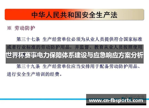 世界杯赛事电力保障体系建设与应急响应方案分析
